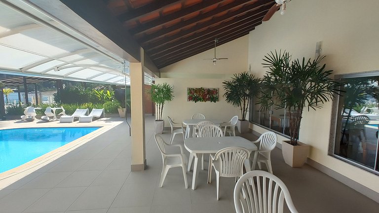 Lindo 3 Qts com Deck churrasqueira Piscina Angra