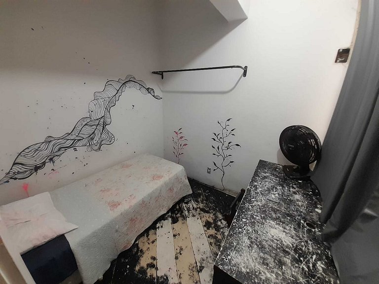 Single Room2 on the Copacabana Beach block Rock in Rio