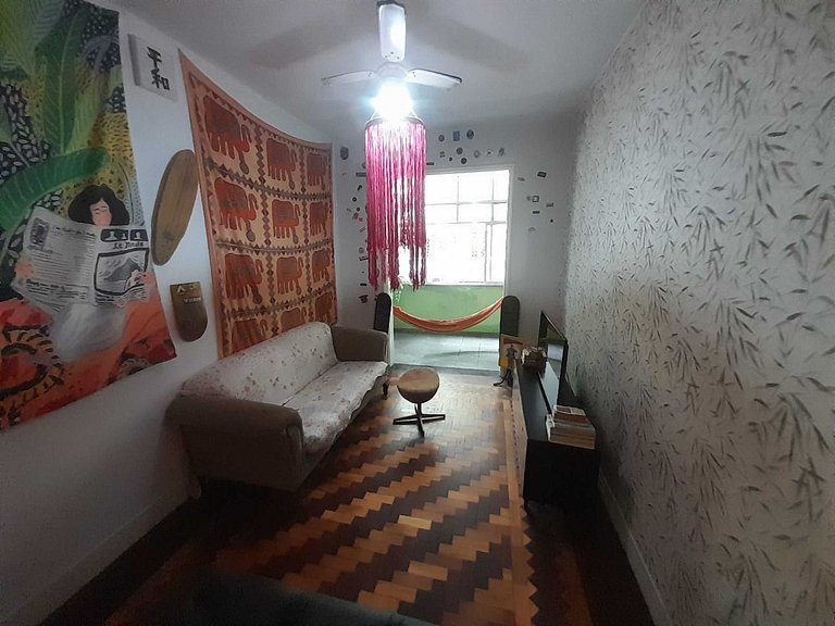 Quarto2 Solteiro na quadra da Praia Copacabana Rock in Rio