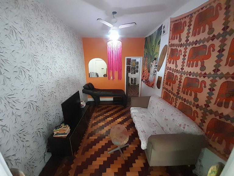 Quarto2 Solteiro na quadra da Praia Copacabana Rock in Rio