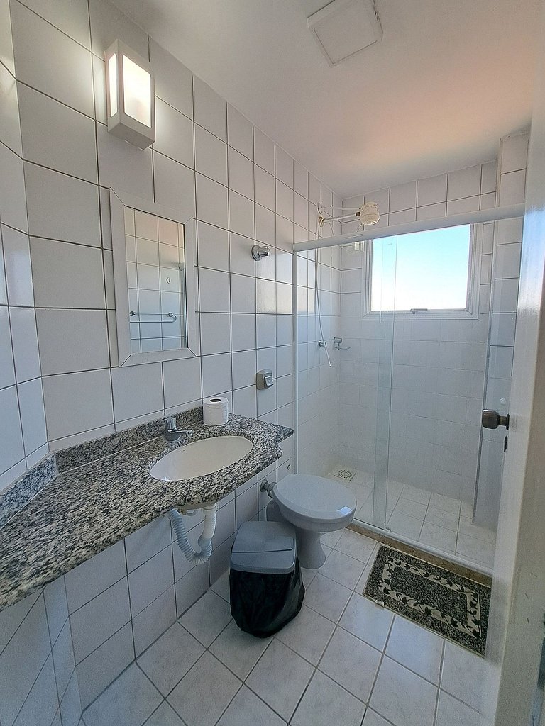 Beautiful 2 bedrooms with air conditioning and garage Praia