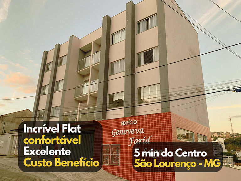 Flat aconchegante à 5min do Centro de São lourenço