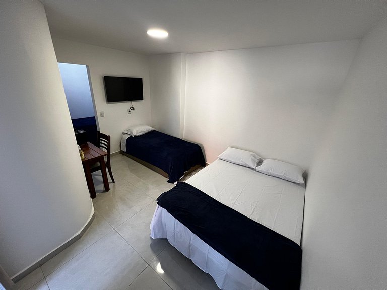 Flat completo para até 4 pessoas no Vidigal - RJ