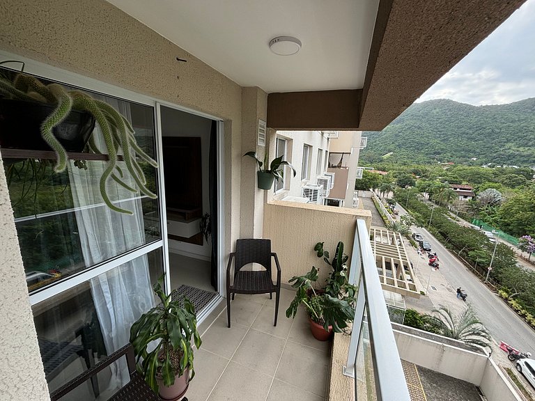 Lindo Apto Clube Ar Vaga Piscina 5m praia Recreio - Condomín