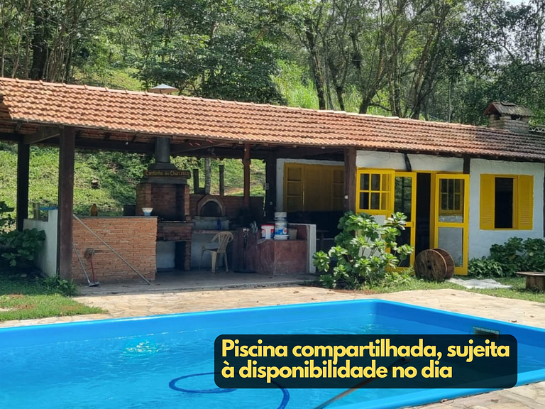 Casa dos Emus visitação Pets Natureza casa Rústica - Araras
