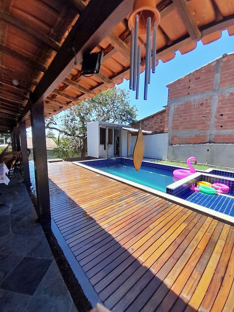 Casa com piscina na Região dos Lagos - São Pedro da Aldeia R