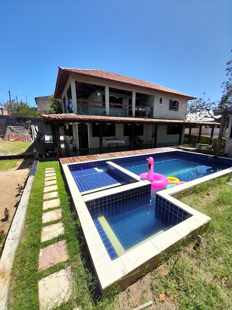 Casa com piscina na Região dos Lagos - São Pedro da Aldeia R