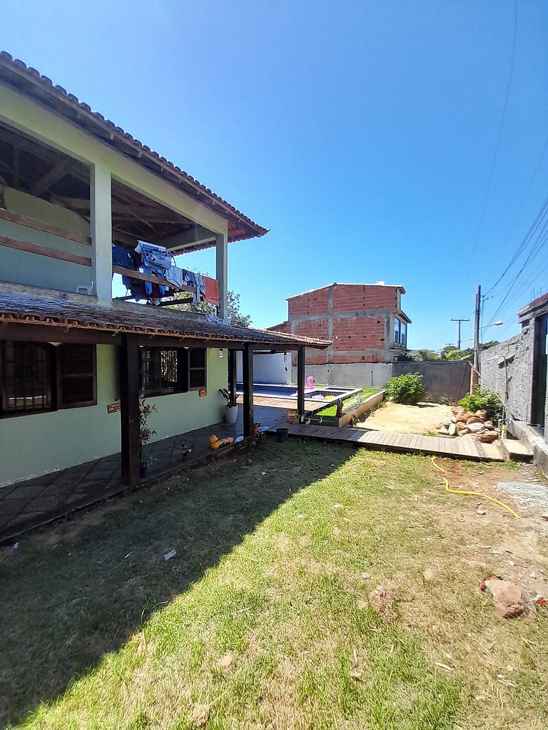Casa com piscina na Região dos Lagos - São Pedro da Aldeia R