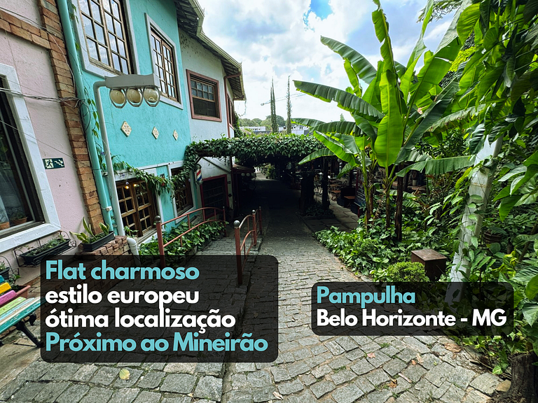 Flat03 charmoso Vila Rica ao lado Mineirão BH