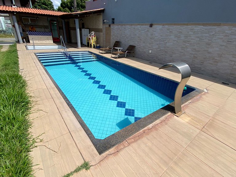 Casa confortável piscina churrasqueira Praia do Sol Cabuçu B