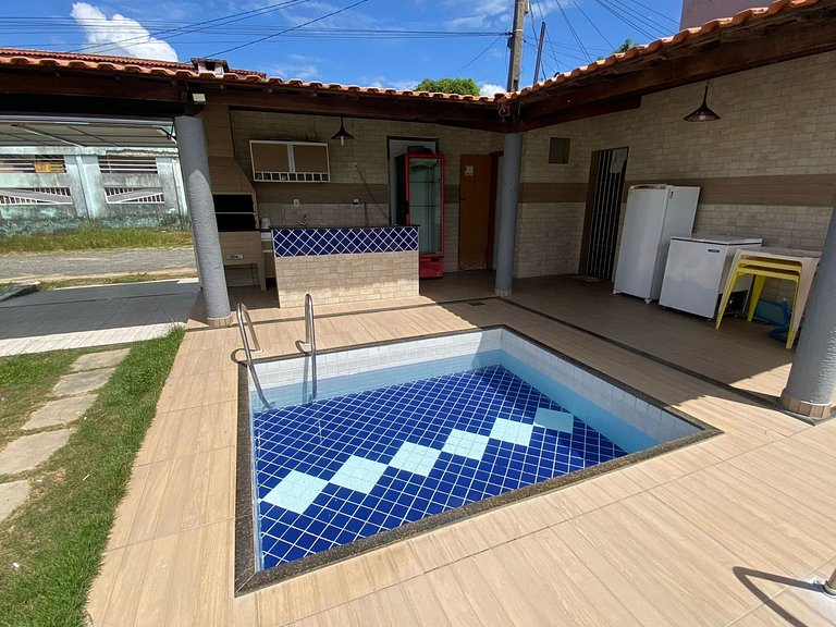 Casa confortável piscina churrasqueira Praia do Sol Cabuçu B