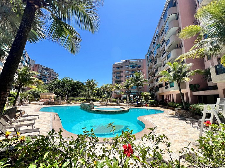 Condomínio Resort Beira Mar Vista Barra da Tijuca - Ar condi