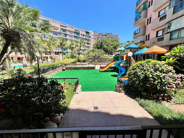 Condomínio Resort Beira Mar Vista Barra da Tijuca - Ar condi