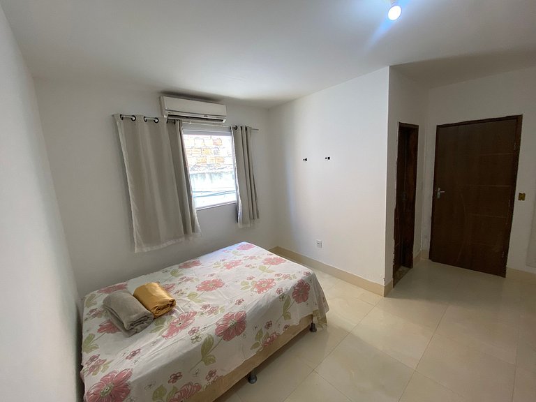 Casa ampla piscina churrasqueira ar condicionado Jacuípe Cam