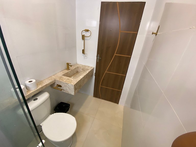 Casa ampla piscina churrasqueira ar condicionado Jacuípe Cam