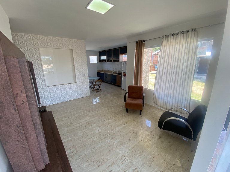 Casa ampla piscina churrasqueira ar condicionado Jacuípe Cam
