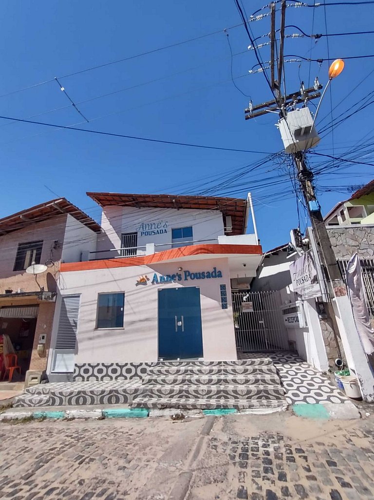 Quarto triplo café da manhã em Pousada, Praia de Cabuçu BA