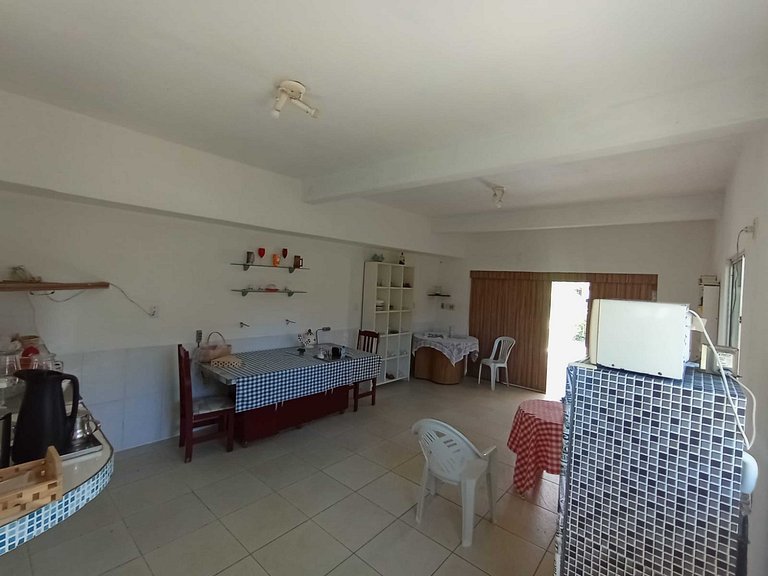 Quarto triplo café da manhã em Pousada, Praia de Cabuçu BA