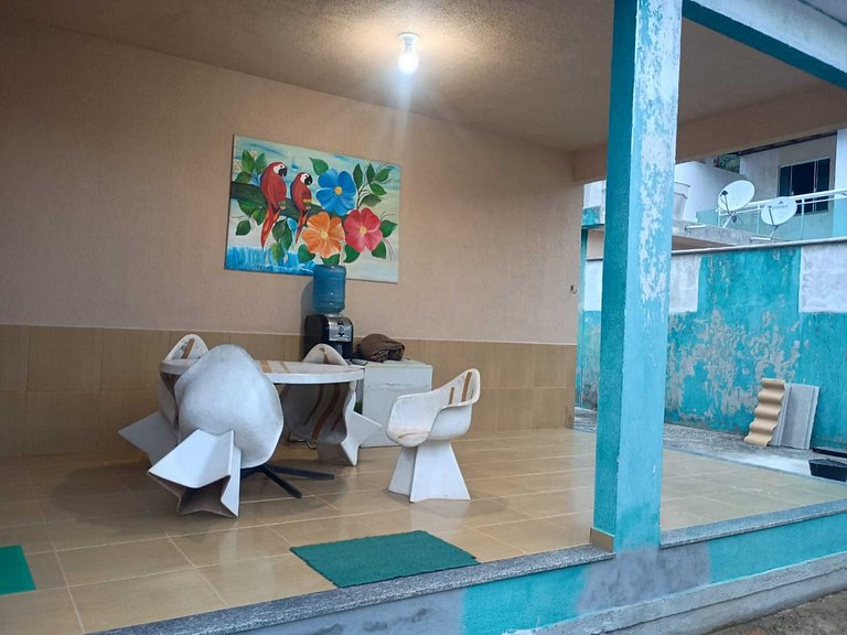 Casa confortável até 6 pessoas Praia Mangaratiba RJ