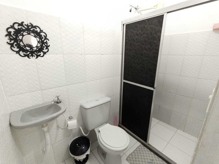 Quarto triplo café da manhã em Pousada, Praia de Cabuçu BA