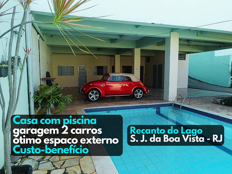 Casa ampla 3 qtos S. João da Boa Vista SP