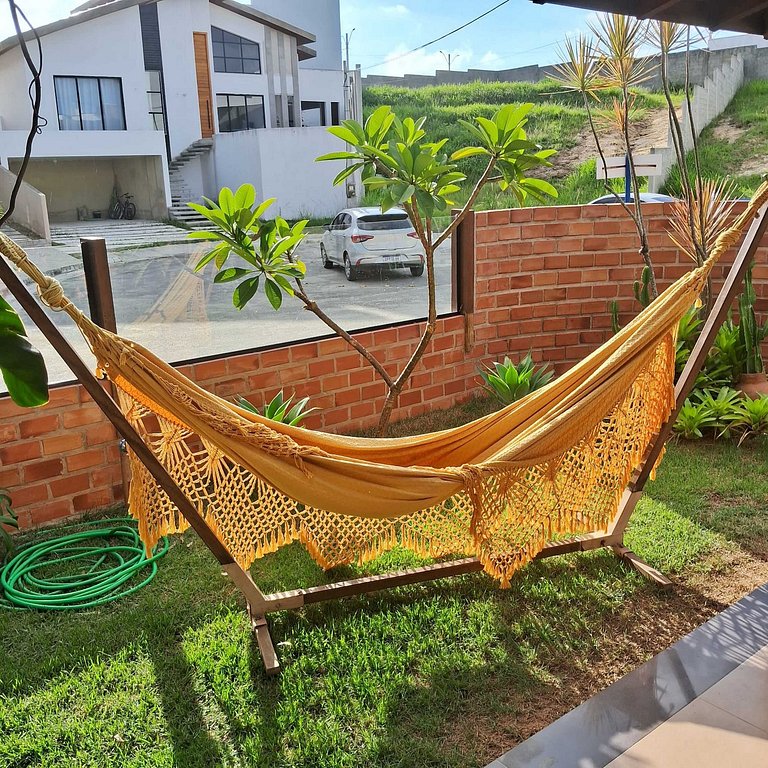 Casa encantadora com piscina e área gourmet - São Pedro da A