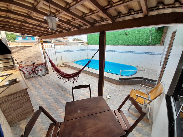 Casa aconchegante Piscina Churrasqueira Cabo-Frio RJ