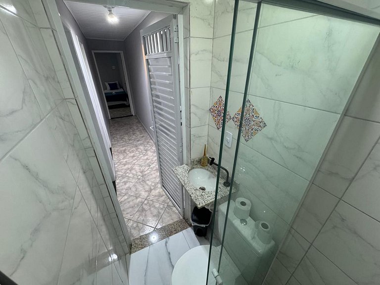 Quarto3 a pé da praia na Rua do comércio Recreio
