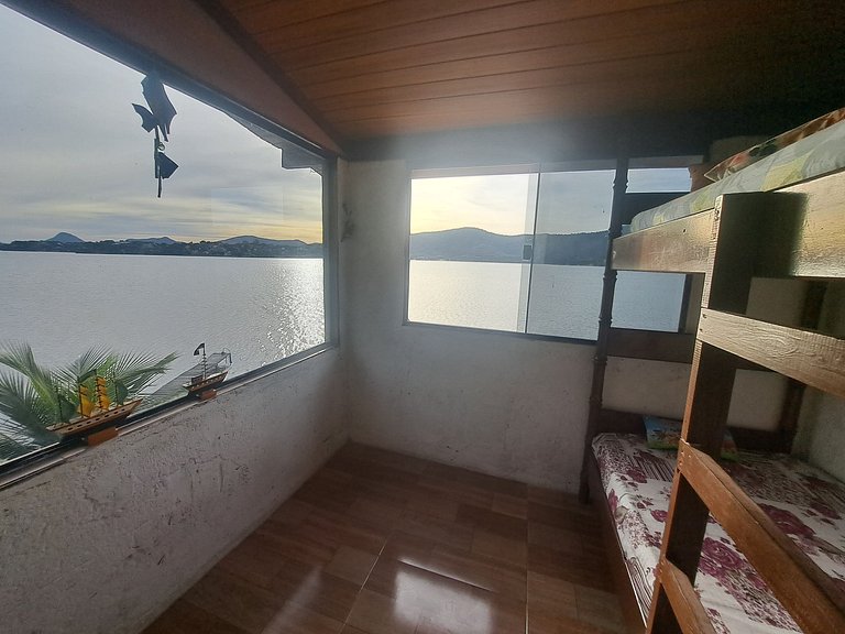 Casa Chuveirão Churrasqueira Deck Lagoa Maricá RJ