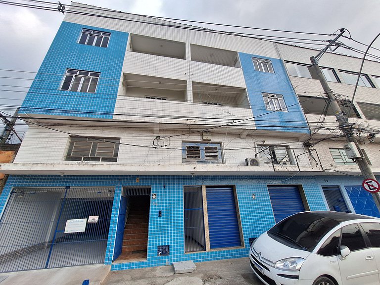 Apto 1 qto prático boa localização em Aterrado VR