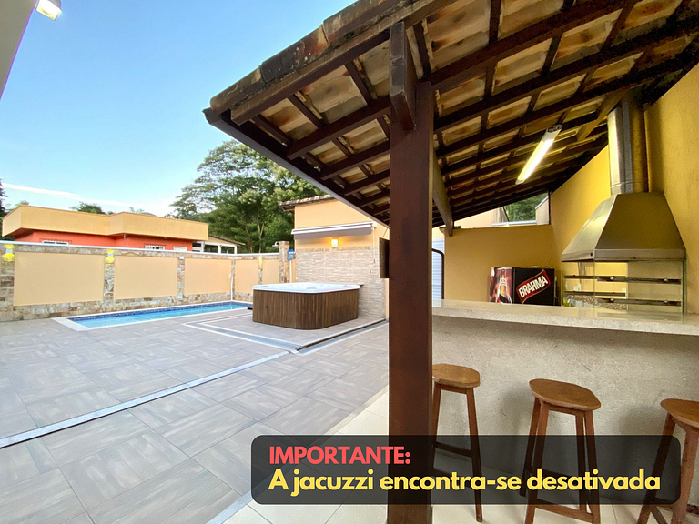 Recanto na Serra Piscina Churrasqueira Petrópolis RJ