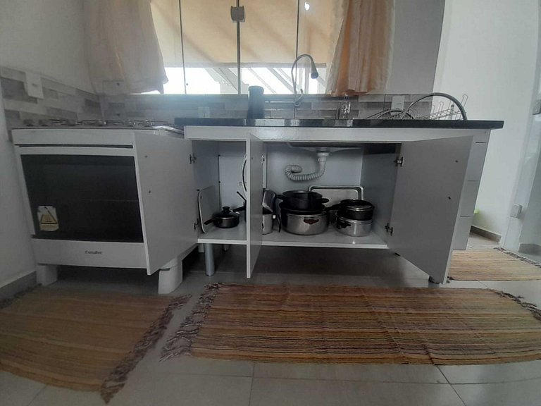 Flat novo103 a pé da Prainha Mambucaba Paraty RJ