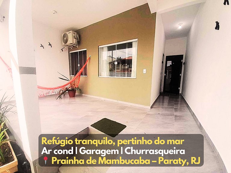Flat novo 05 a pé Prainha de Mambucaba Paraty RJ