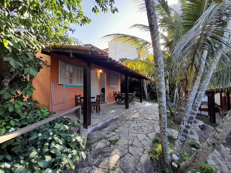 Quarto4 Pousada Ohanna pé na areia Praia Grande