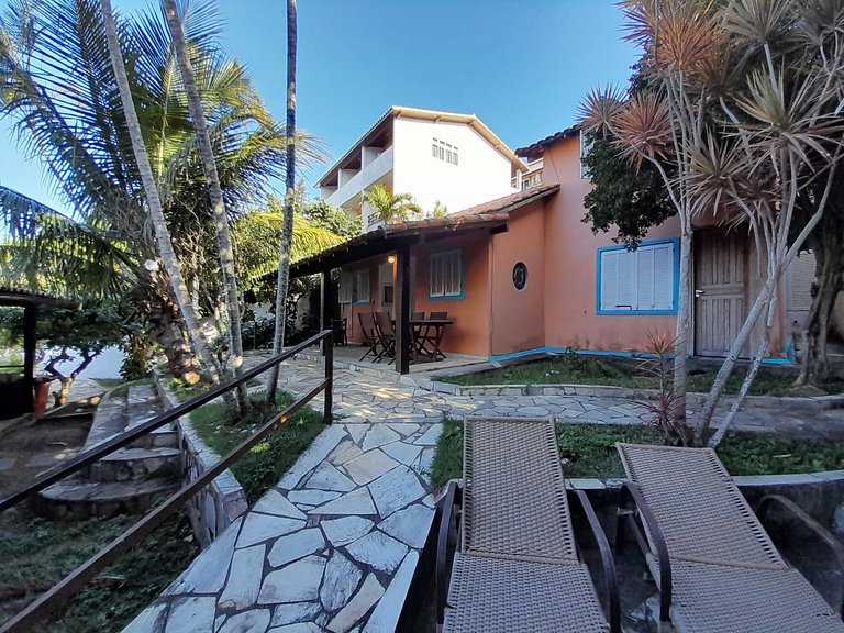 Suíte1 Pousada Ohanna pé na areia Praia Grande