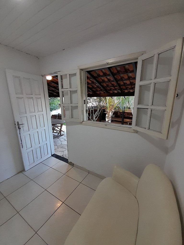 Suíte3 Pousada Ohanna pé na areia Praia Grande