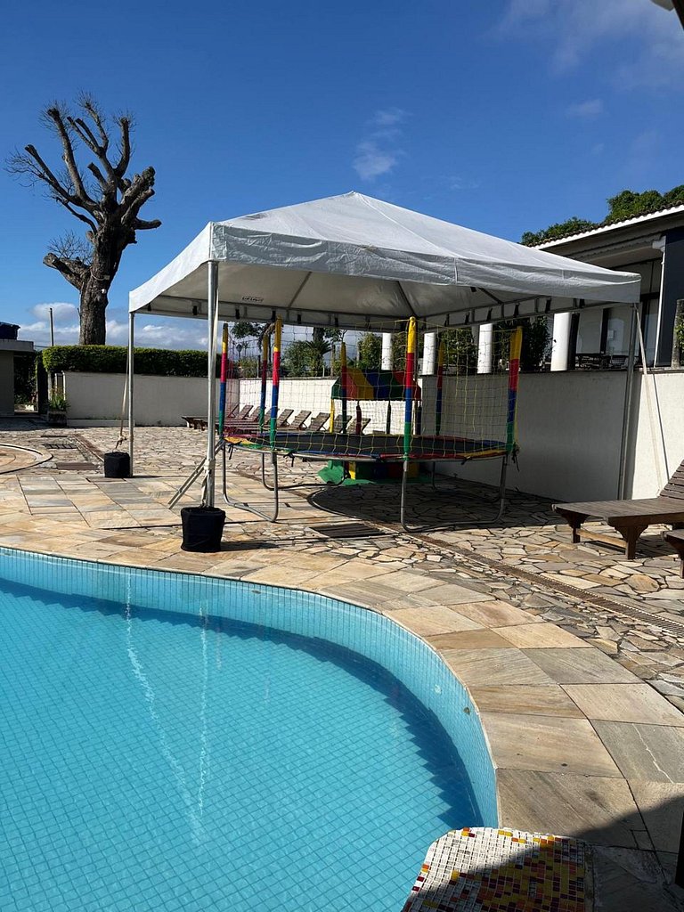 Suíte 01 Pousada Piscina Churrasqueira Rio - Próximo ao Cris