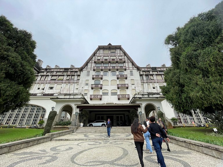 Charme e aconchego no Palácio Quitandinha
