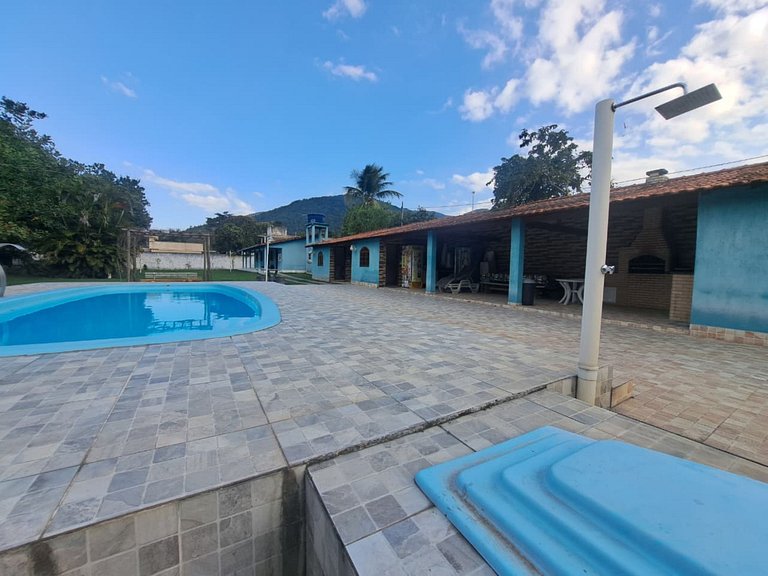 Sítio c/ piscina e 3 suítes em Cachoeira de Macacu