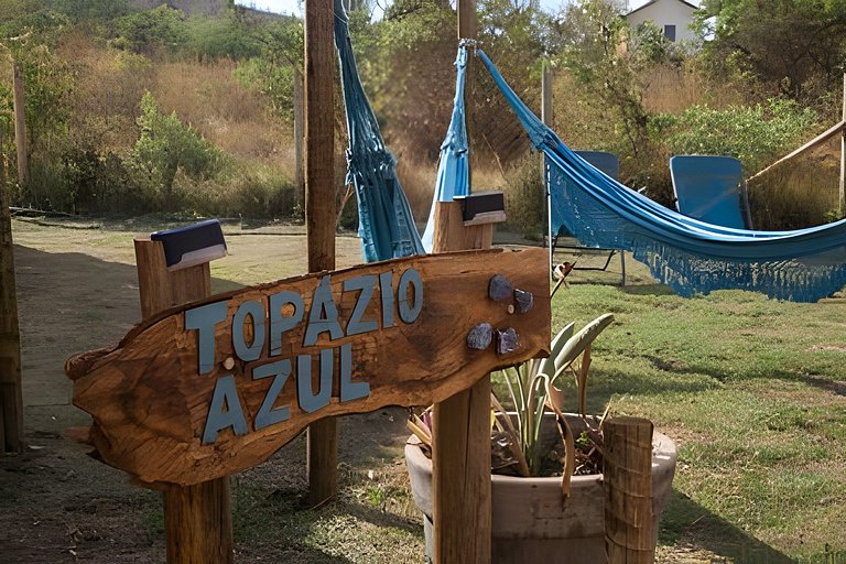 Chalé Topázio Azul Natureza plena sossego Lapinha