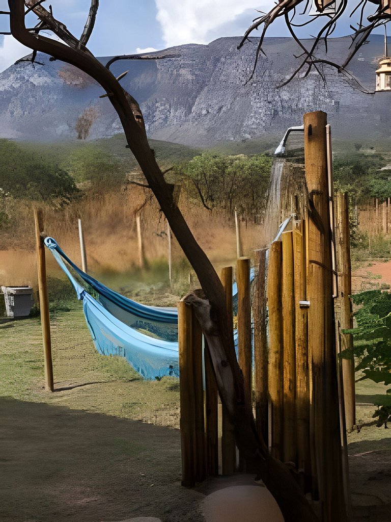 Chalé Topázio Azul Natureza plena sossego Lapinha