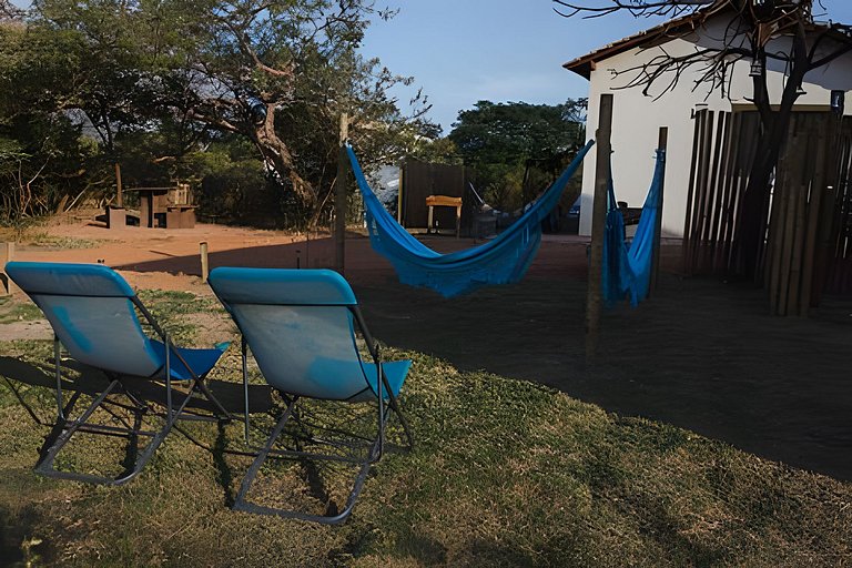 Chalé Topázio Azul Natureza plena sossego Lapinha