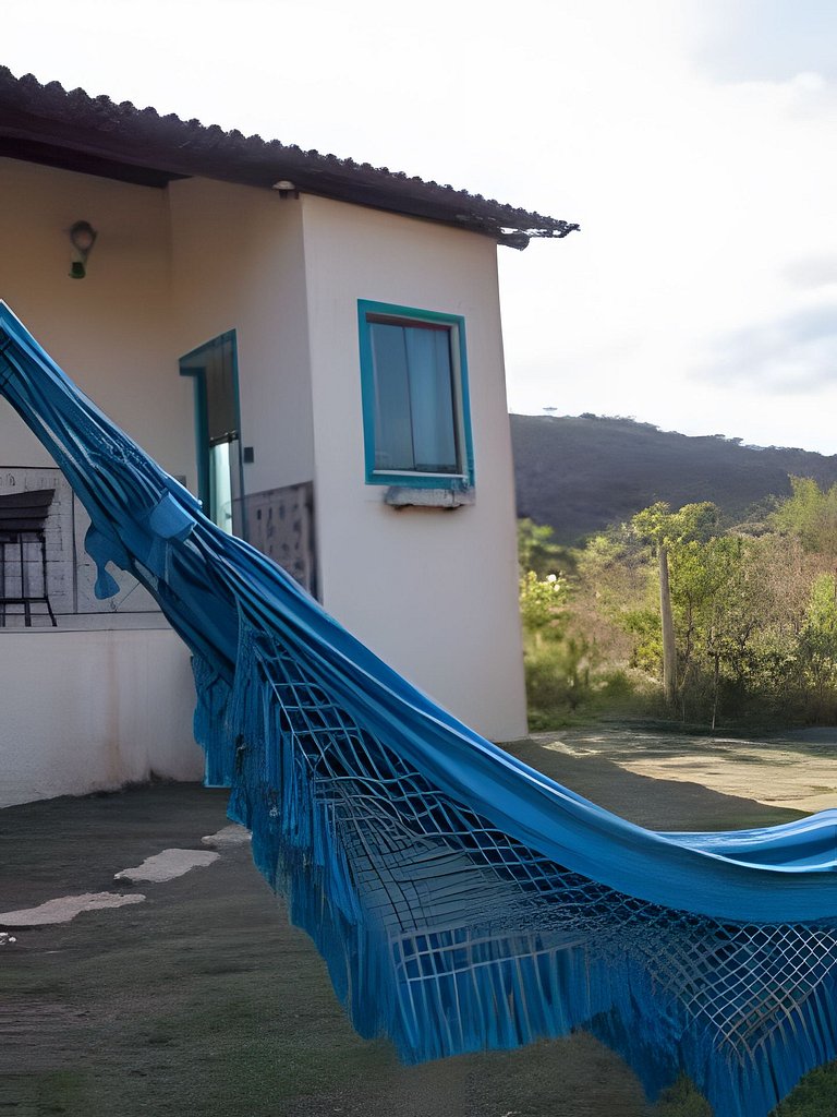 Chalé Topázio Azul Natureza plena sossego Lapinha