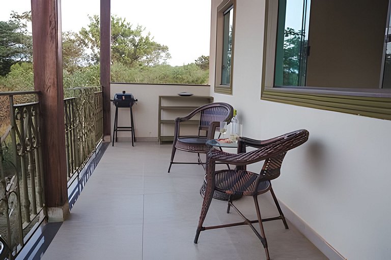 Chalé Citrino Conforto vista para Montanhas
