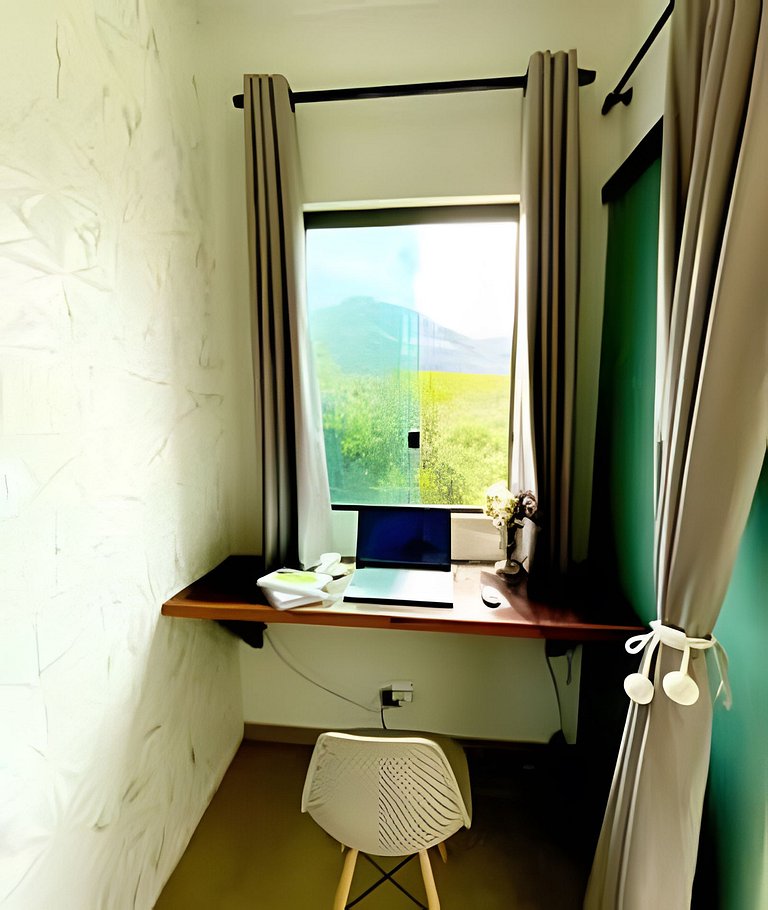 Chalé Citrino Conforto vista para Montanhas - no melhor da L