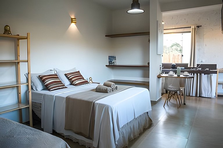 Chalé Citrino Conforto vista para Montanhas