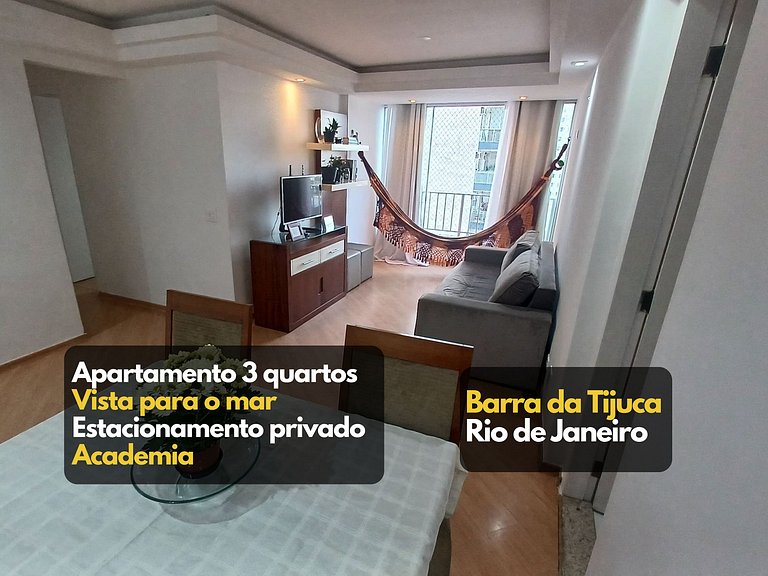 Apartamento 3 quartos Barra da Tijuca!