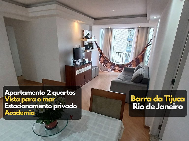 Lindo Apto 2 Qtos Centrinho Barra perto da praia