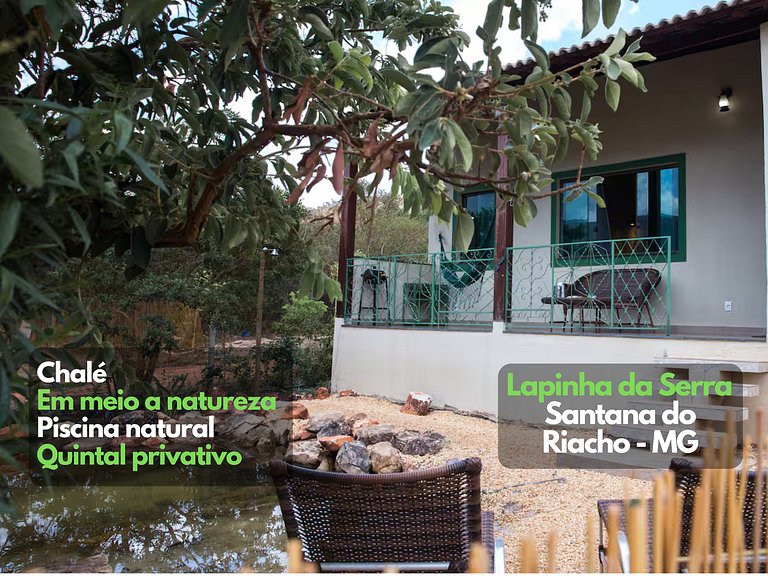 Chale Esmeralda Conforto Lago Natural Sossego