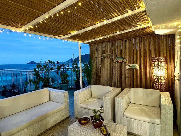 Cobertura Resort Varanda Gourmet Vista Mar Recreio